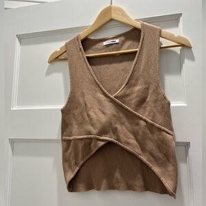 BOGO Fashion nova knit cross cross crop tlp